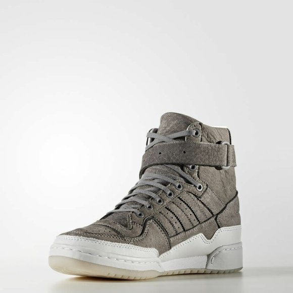 Adidas Originals Men's Forum HI Crafted Shoes - Picture 2 of 7